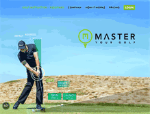 Tablet Screenshot of masteryourgolf.com